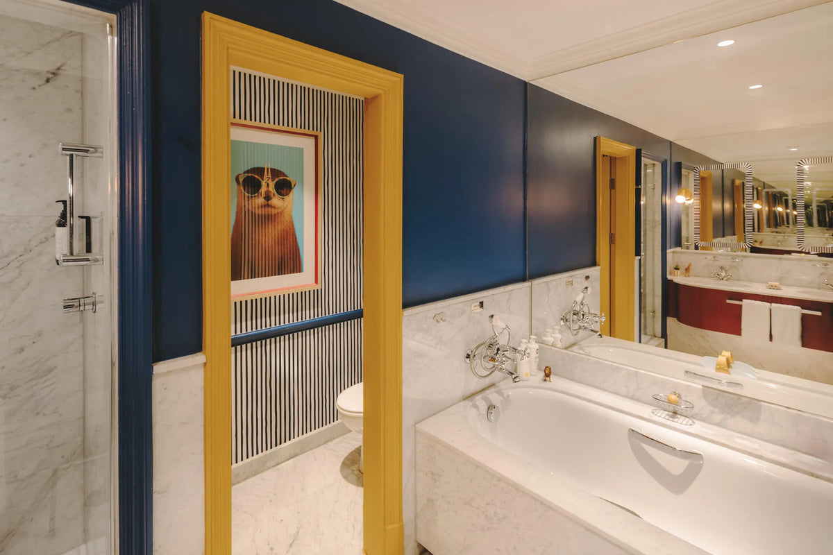 Safari Family Bathroom at Cape Grace, A Fairmont Managed Hotel, Cape Town, South Africa.