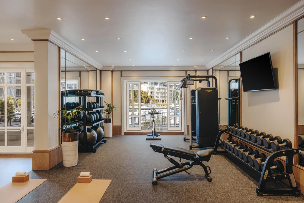 Fairmont Fitness at Cape Grace, A Fairmont Managed Hotel, Cape Town, South Africa.