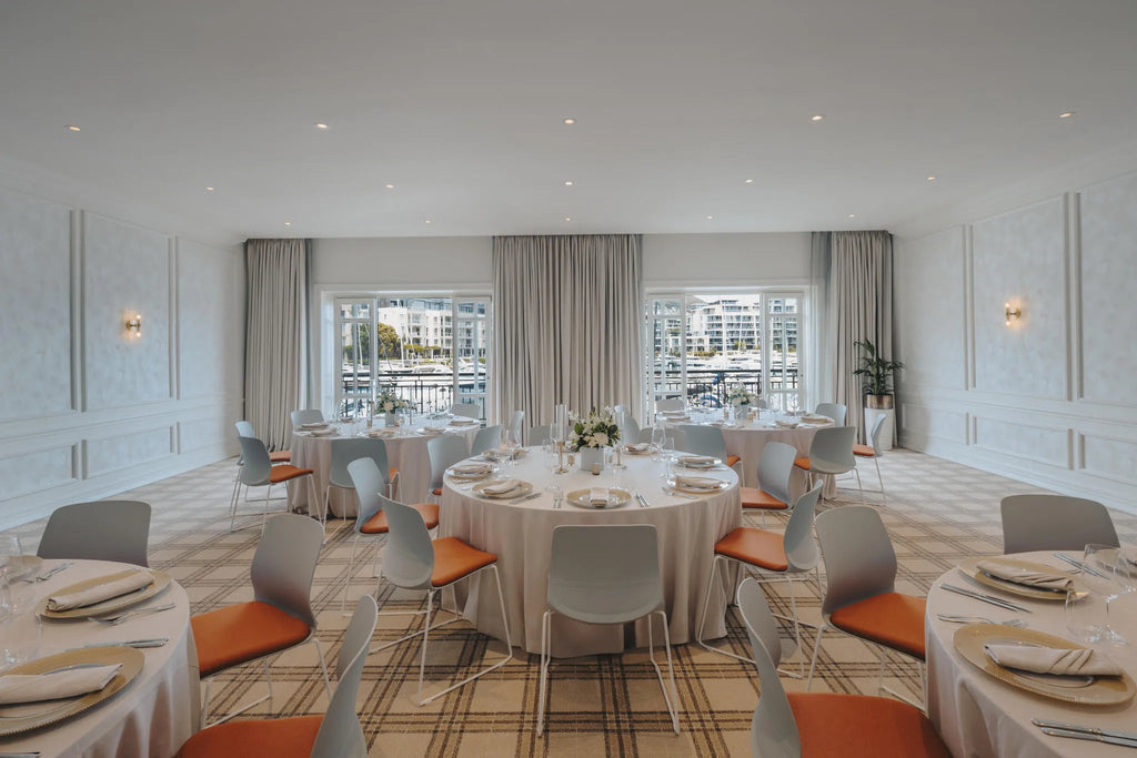 The Marina Room (Banqueting) at Cape Grace, A Fairmont Managed Hotel, Cape Town, South Africa.