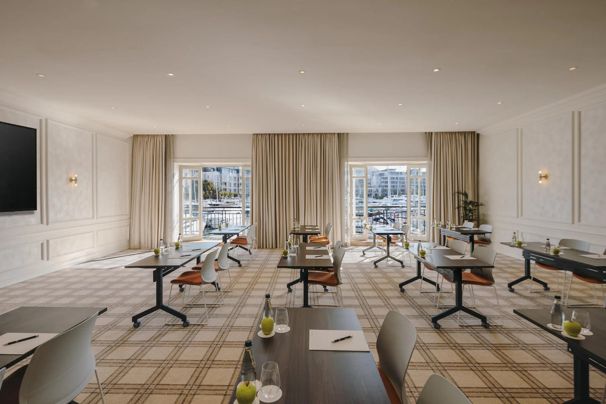 The Marina Room (Classroom Style) at Cape Grace, A Fairmont Managed Hotel, Cape Town, South Africa.