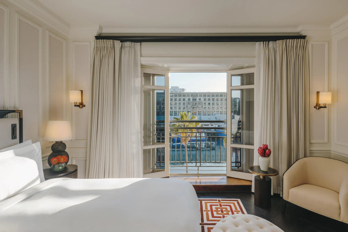 Harbour View Room at Cape Grace, A Fairmont Managed Hotel, Cape Town, South Africa.