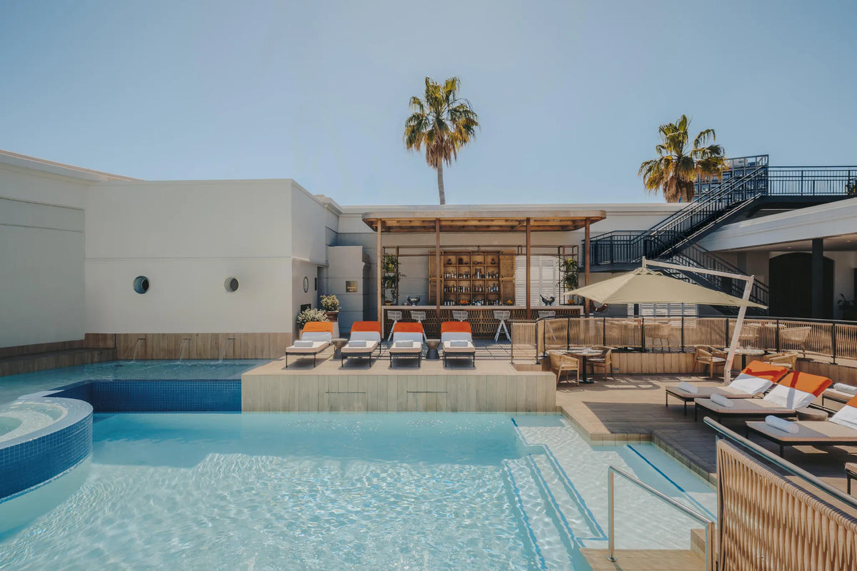 Pool Bar at Cape Grace, A Fairmont Managed Hotel, Cape Town, South Africa.