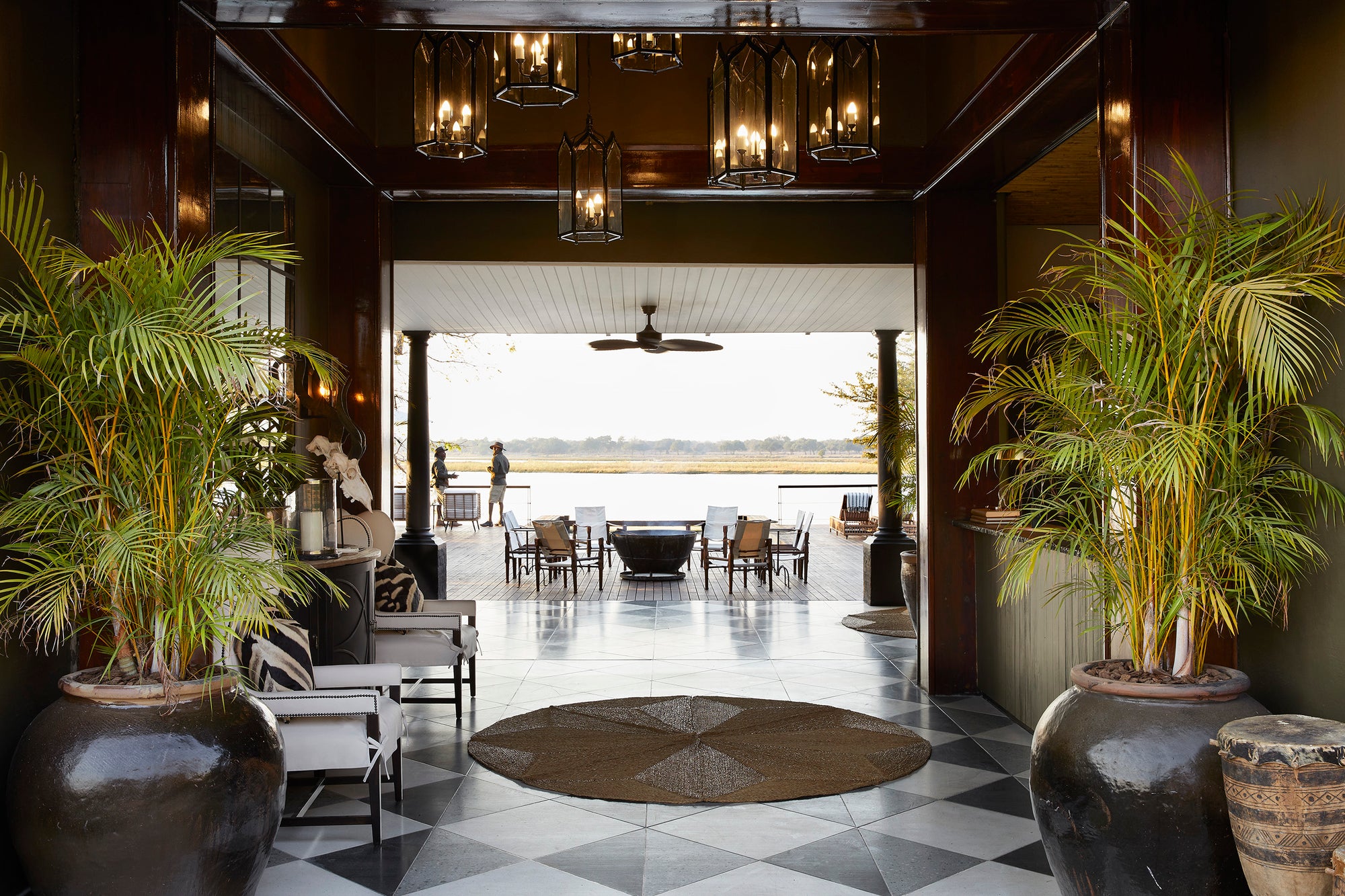 Zambezi Grande Lodge Reception