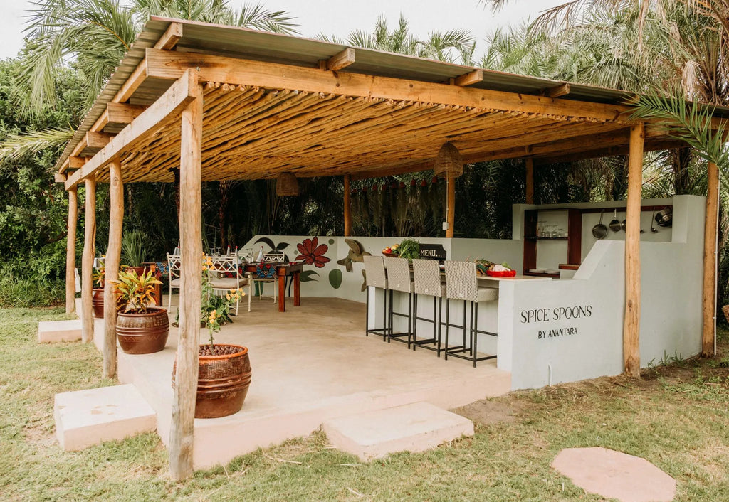Spice Spoons at Anantara Bazaruto Island Resort, Bazaruto Archipelago, Mozambique.