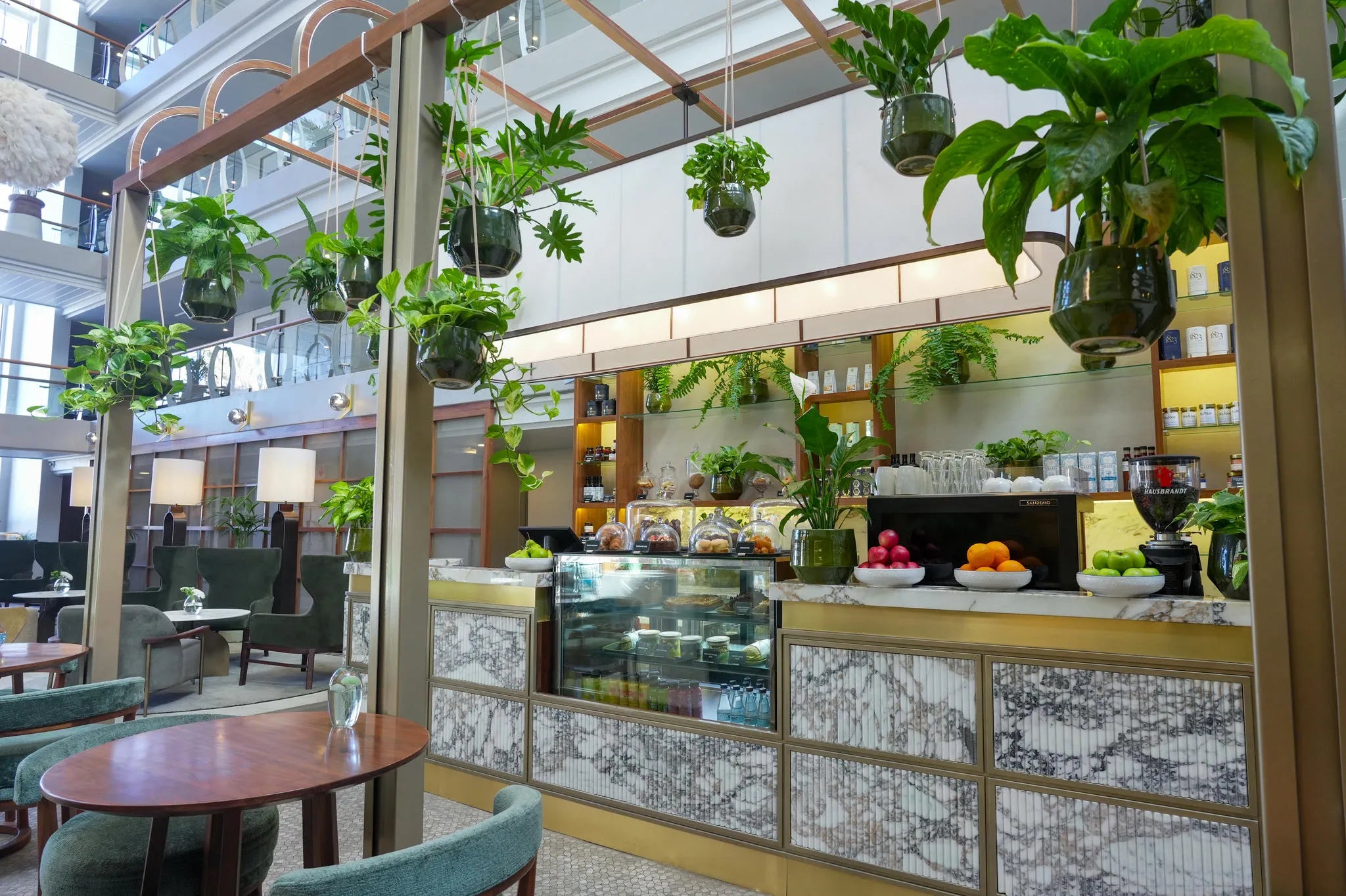 Waveside Cafe at Radisson Collection Hotel, Waterfront Cape Town, Cape Town, South Africa.