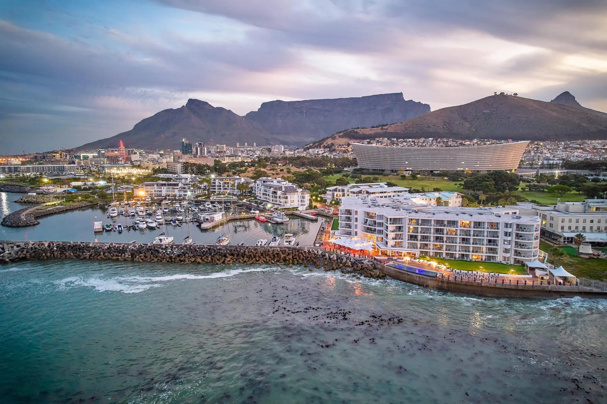 Location at Radisson Collection Hotel, Waterfront Cape Town, Cape Town, South Africa.