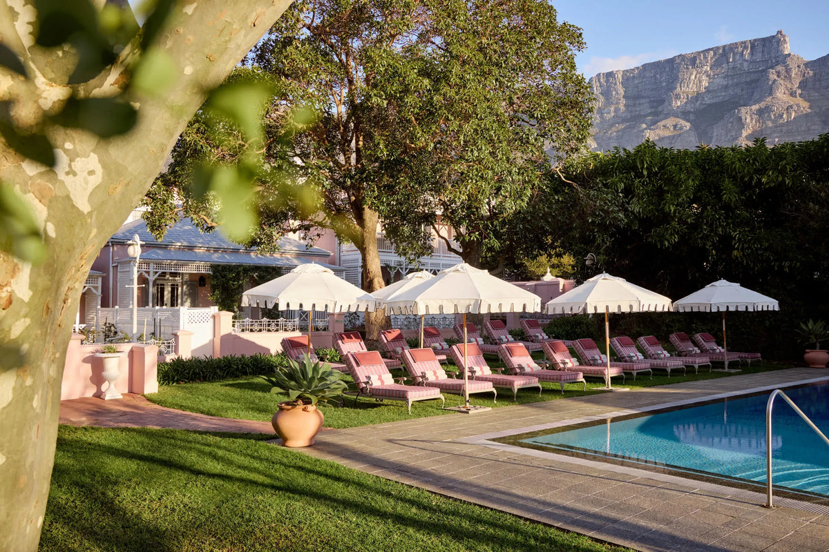 Adult-Only Cottage Pool at Mount Nelson, A Belmond Hotel, Cape Town, Cape Town, South Africa.