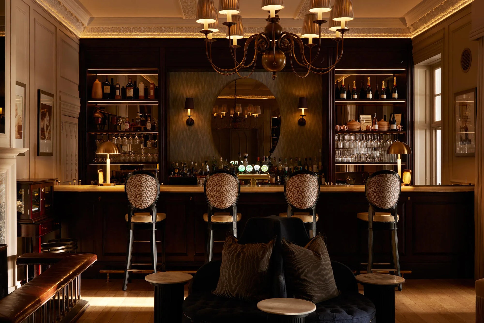 Planet Bar at Mount Nelson, A Belmond Hotel, Cape Town, Cape Town, South Africa.