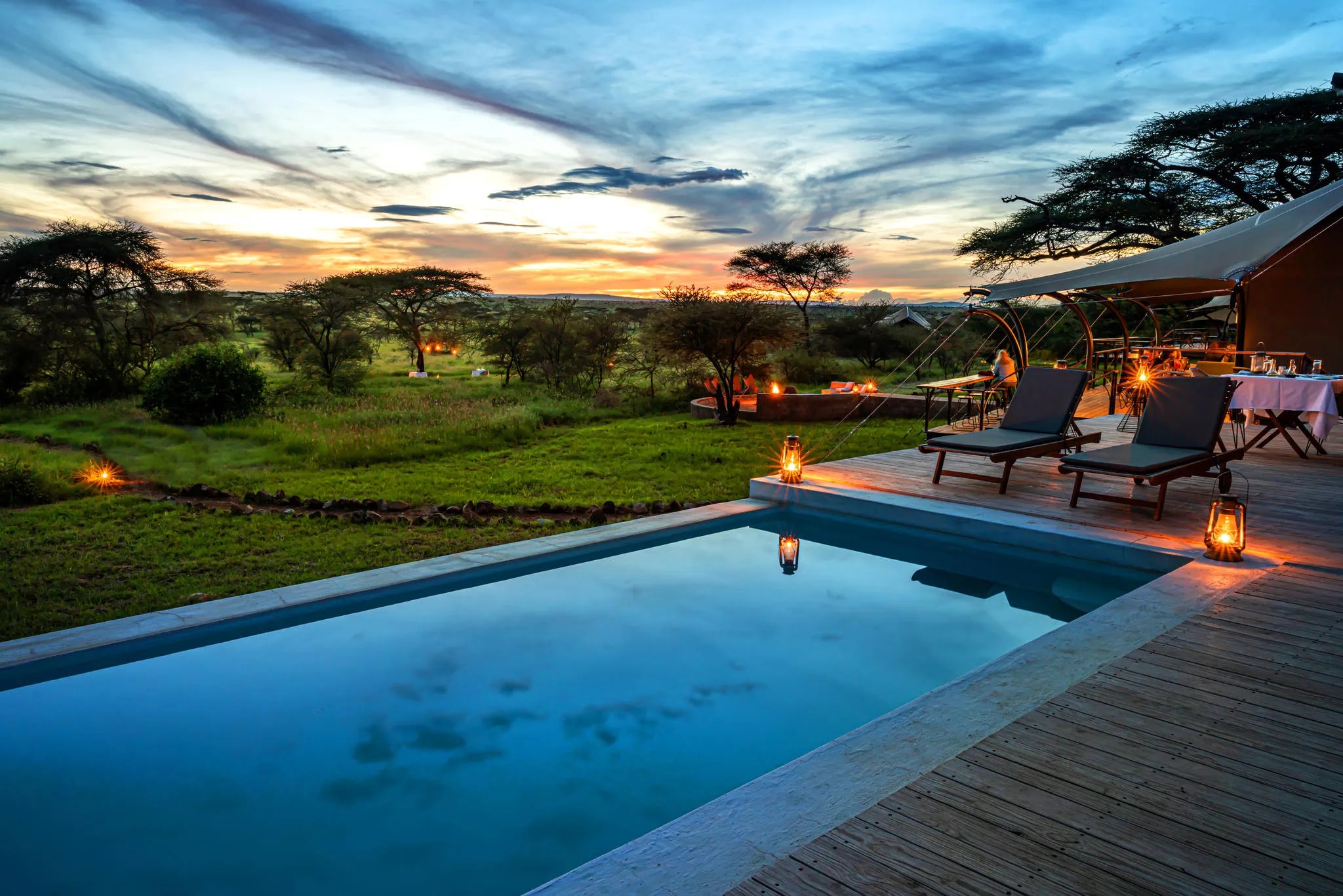 Lemala Nanyukie Lodge at Lemala Nanyukie Lodge , Eastern Serengeti, Tanzania.