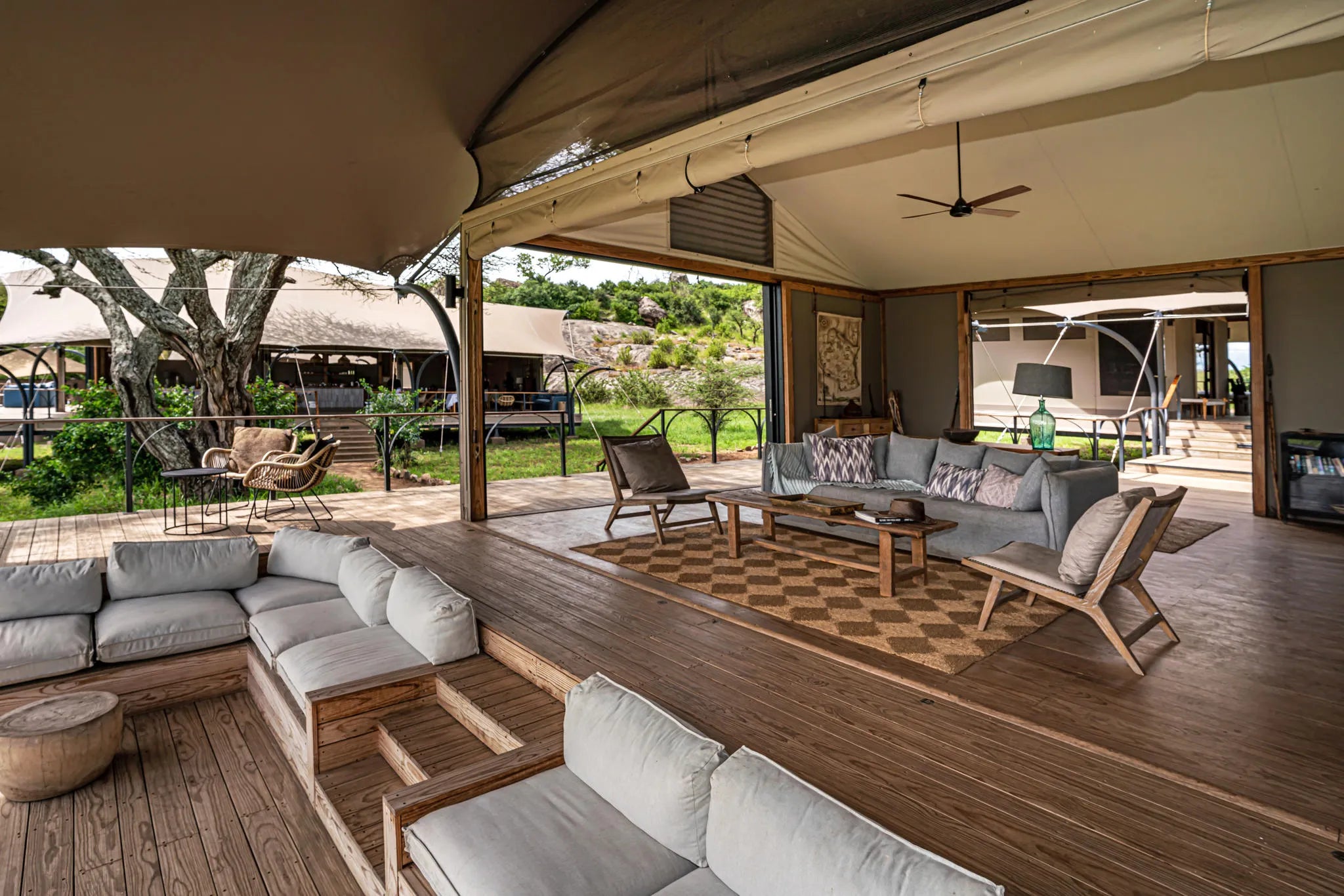 Lemala Nanyukie Lodge at Lemala Nanyukie Lodge , Eastern Serengeti, Tanzania.