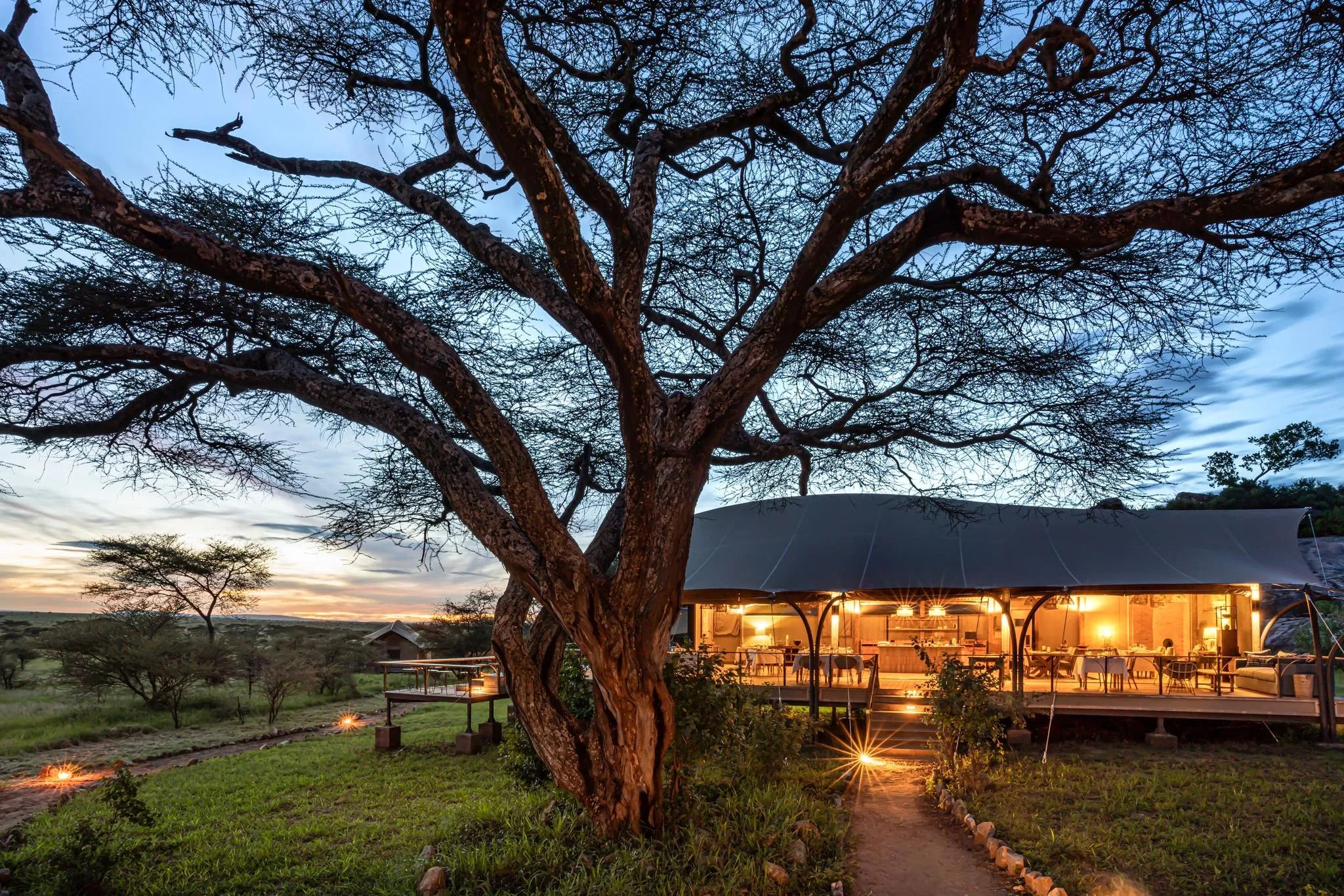 Lemala Nanyukie Lodge at Lemala Nanyukie Lodge , Eastern Serengeti, Tanzania.