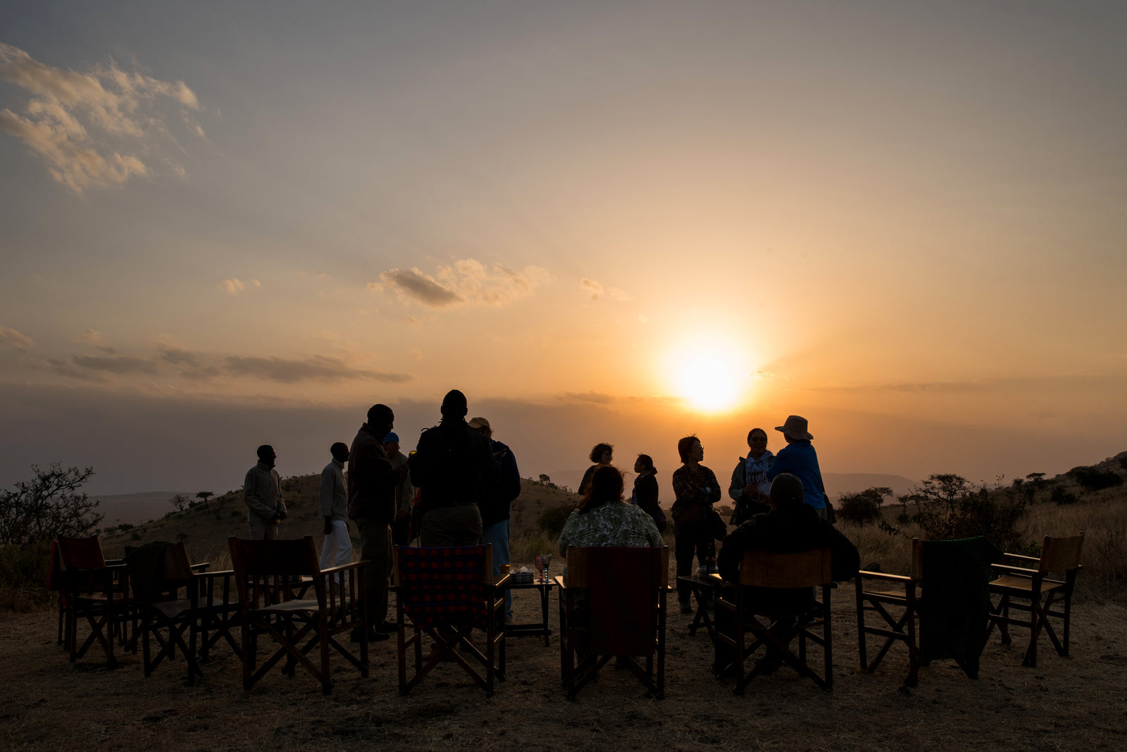 Lemala Nanyukie Lodge  — Golden Hour Farewell: Sundowners