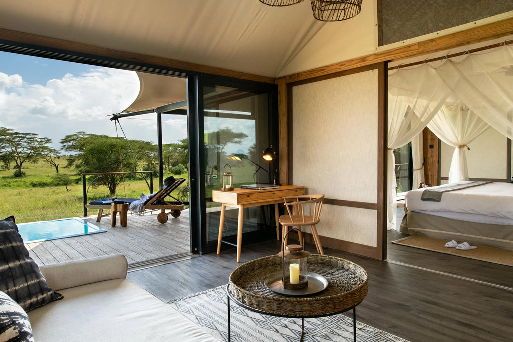Lemala Nanyukie Lodge at Lemala Nanyukie Lodge , Eastern Serengeti, Tanzania.