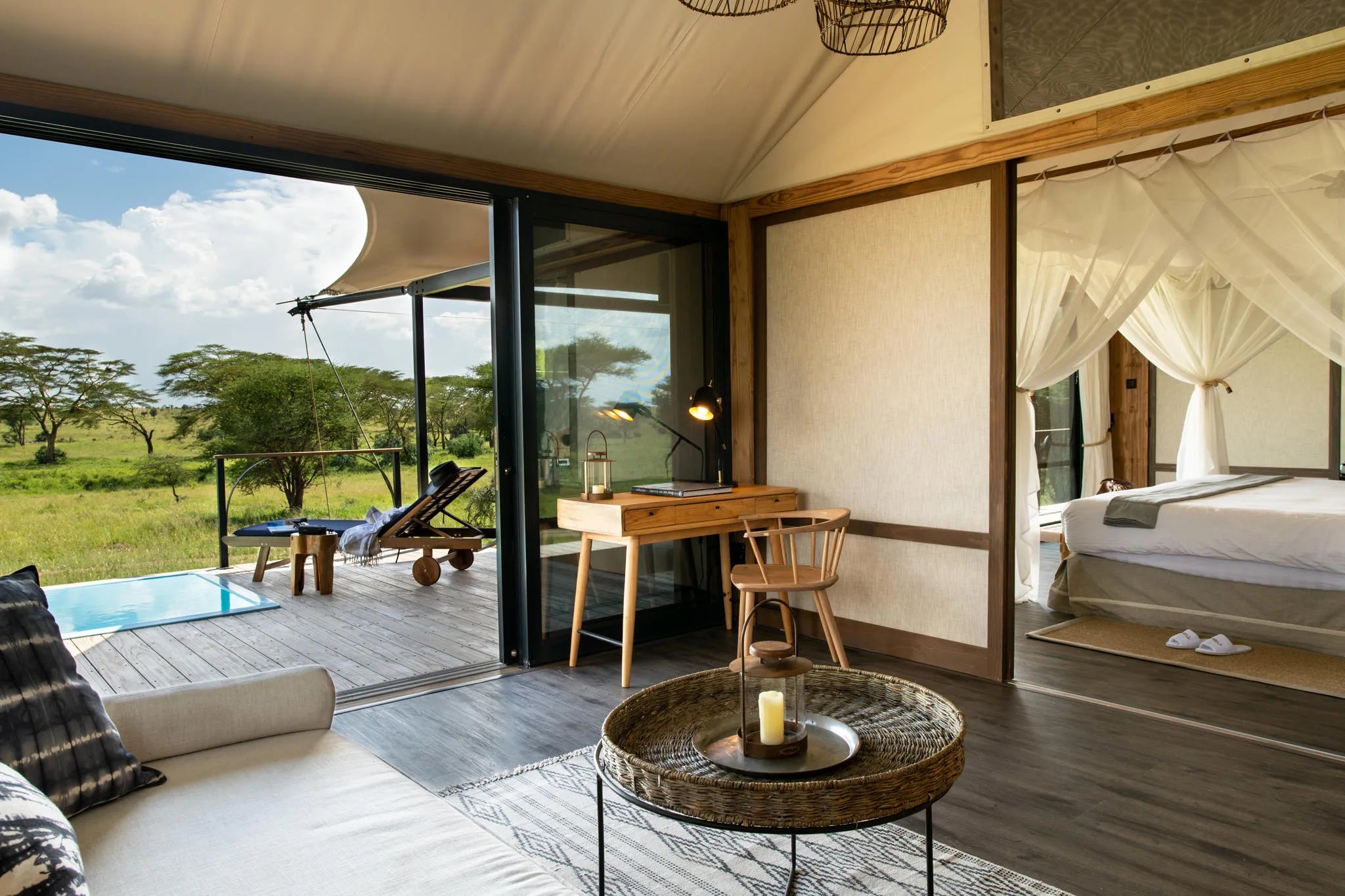 Lemala Nanyukie Lodge at Lemala Nanyukie Lodge , Eastern Serengeti, Tanzania.