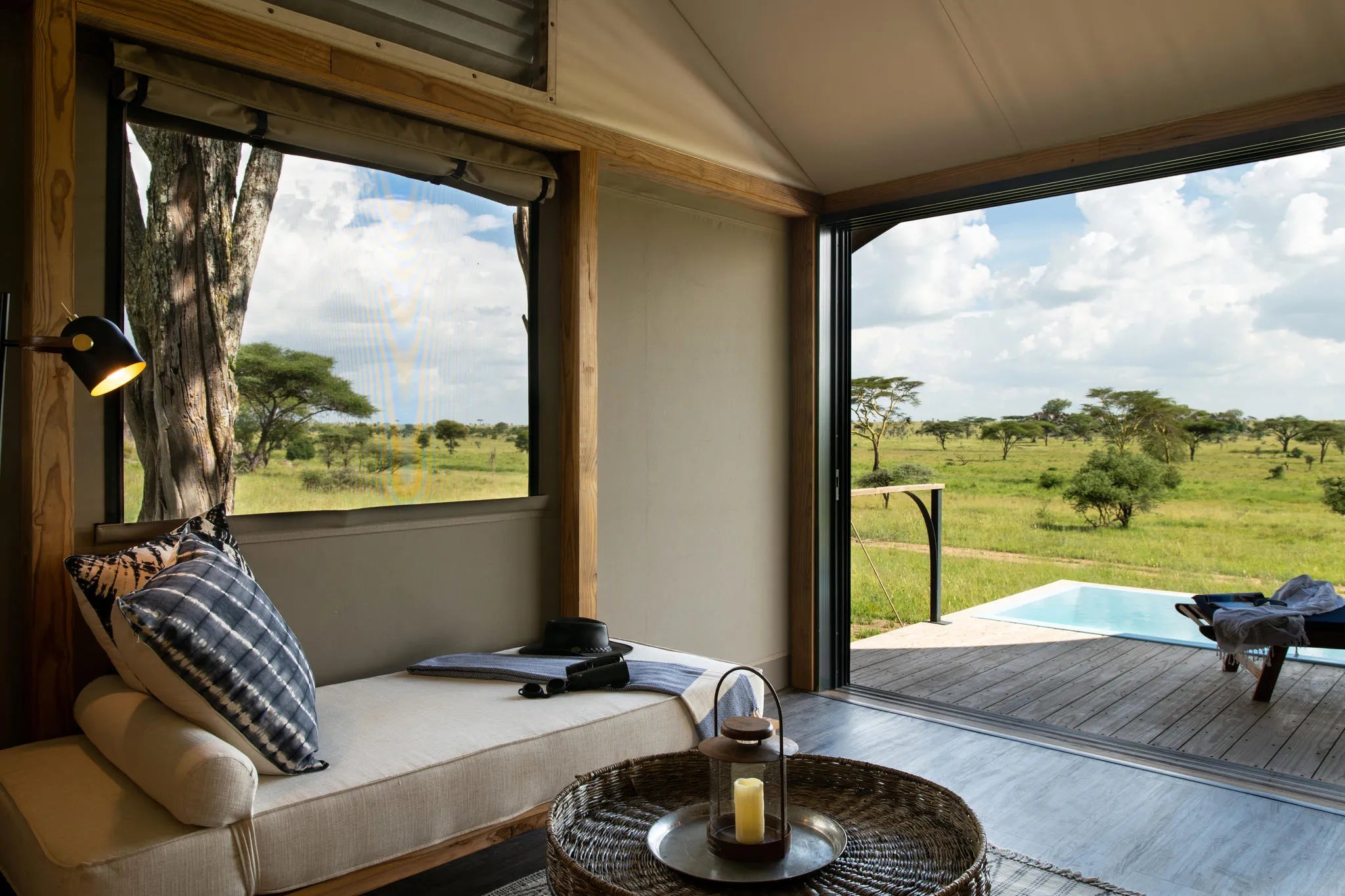 Lemala Nanyukie Lodge at Lemala Nanyukie Lodge , Eastern Serengeti, Tanzania.
