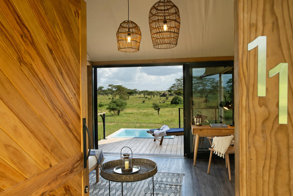 Lemala Nanyukie Lodge at Lemala Nanyukie Lodge , Eastern Serengeti, Tanzania.