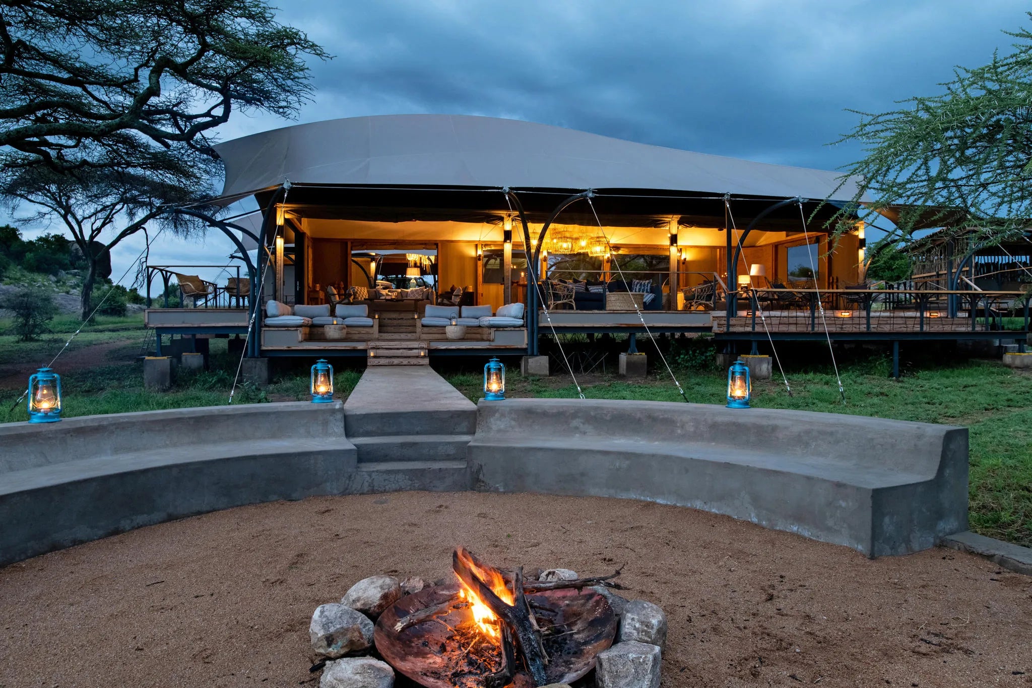 Lemala Nanyukie Lodge at Lemala Nanyukie Lodge , Eastern Serengeti, Tanzania.
