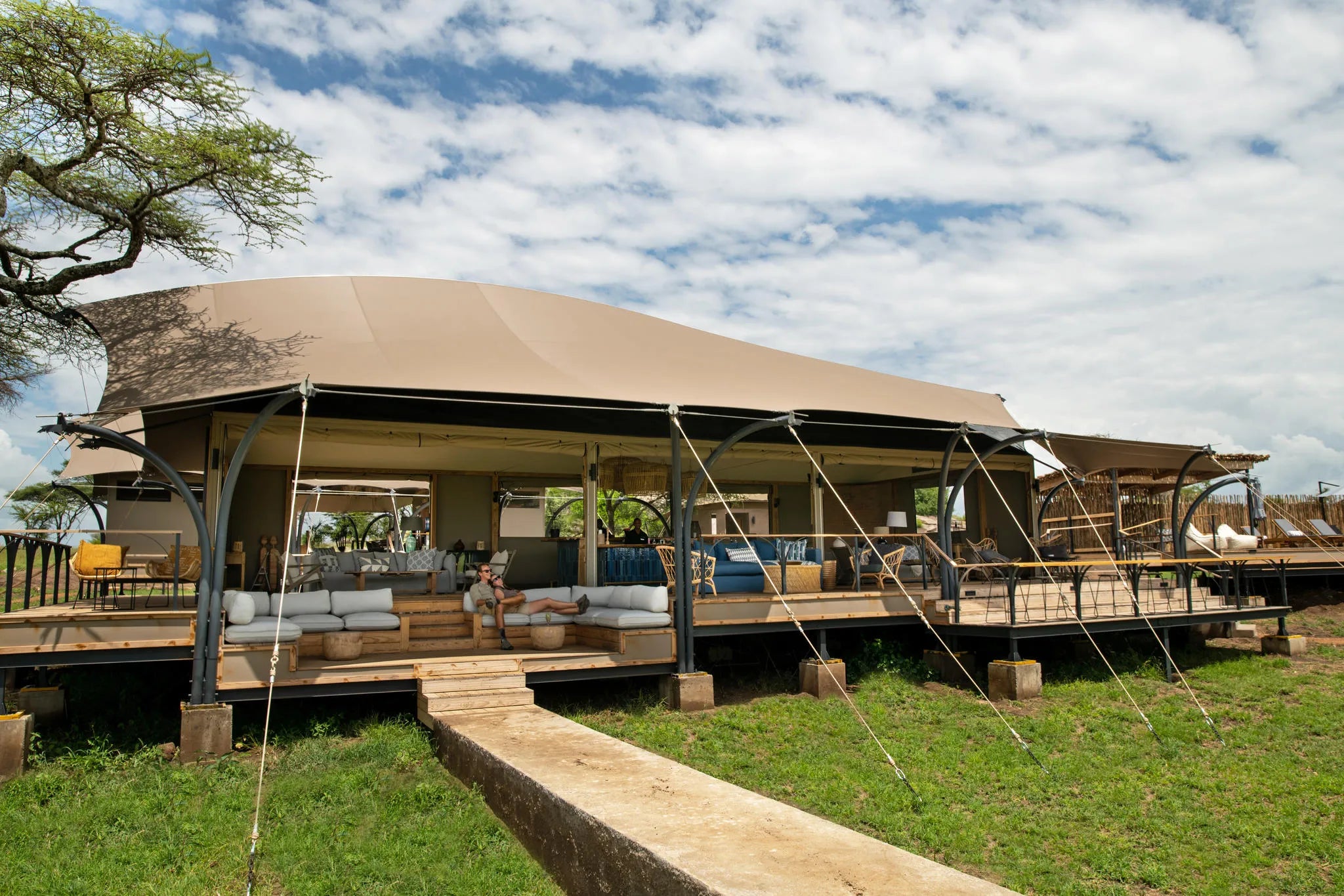 Lemala Nanyukie Lodge at Lemala Nanyukie Lodge , Eastern Serengeti, Tanzania.