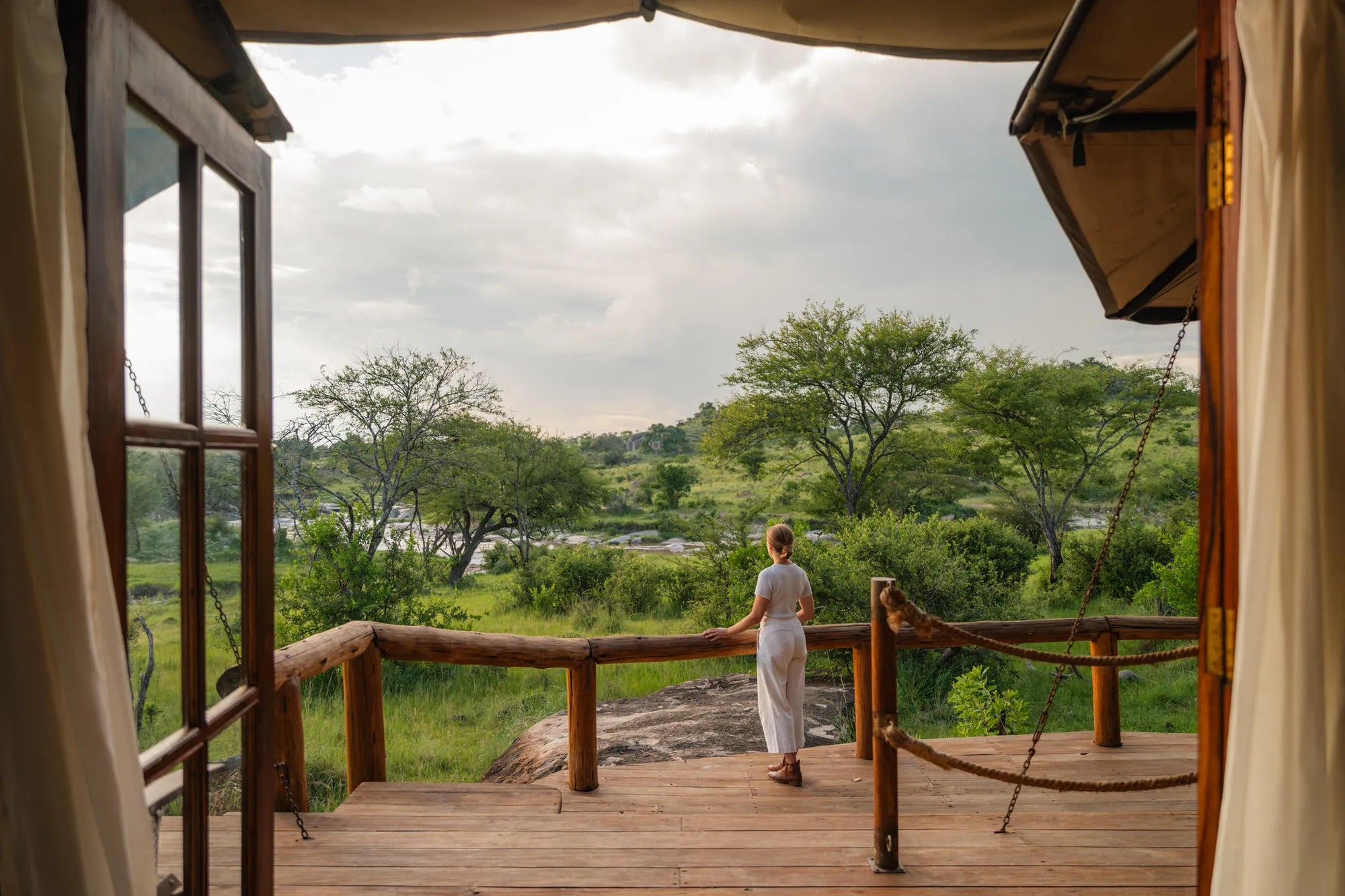 Elewana Serengeti Migration Camp at Elewana Serengeti Migration Camp, Northern Serengeti, Tanzania.