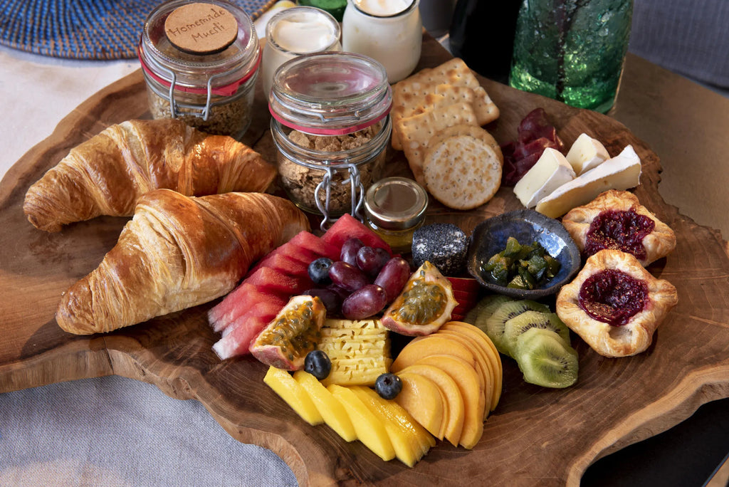 Morukuru Beach Lodge - breakfast at Morukuru Beach Lodge, De Hoop Nature Reserve, South Africa.