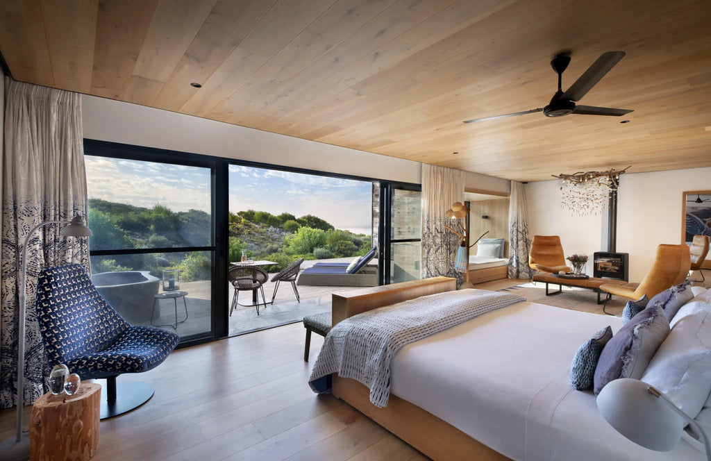 Morukuru Beach Lodge - Honeymoon Suite at Morukuru Beach Lodge, De Hoop Nature Reserve, South Africa.