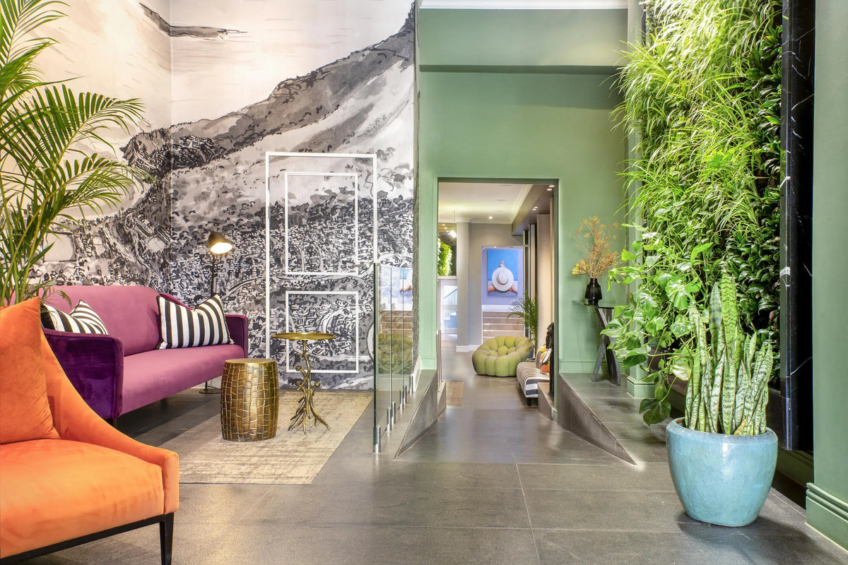 Foyer at Cloud 9 Boutique Hotel & Spa, Cape Town, South Africa.
