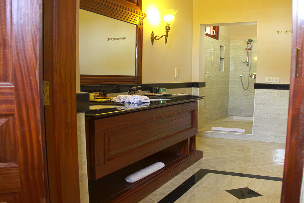 Bathrooms with exceptional finishings