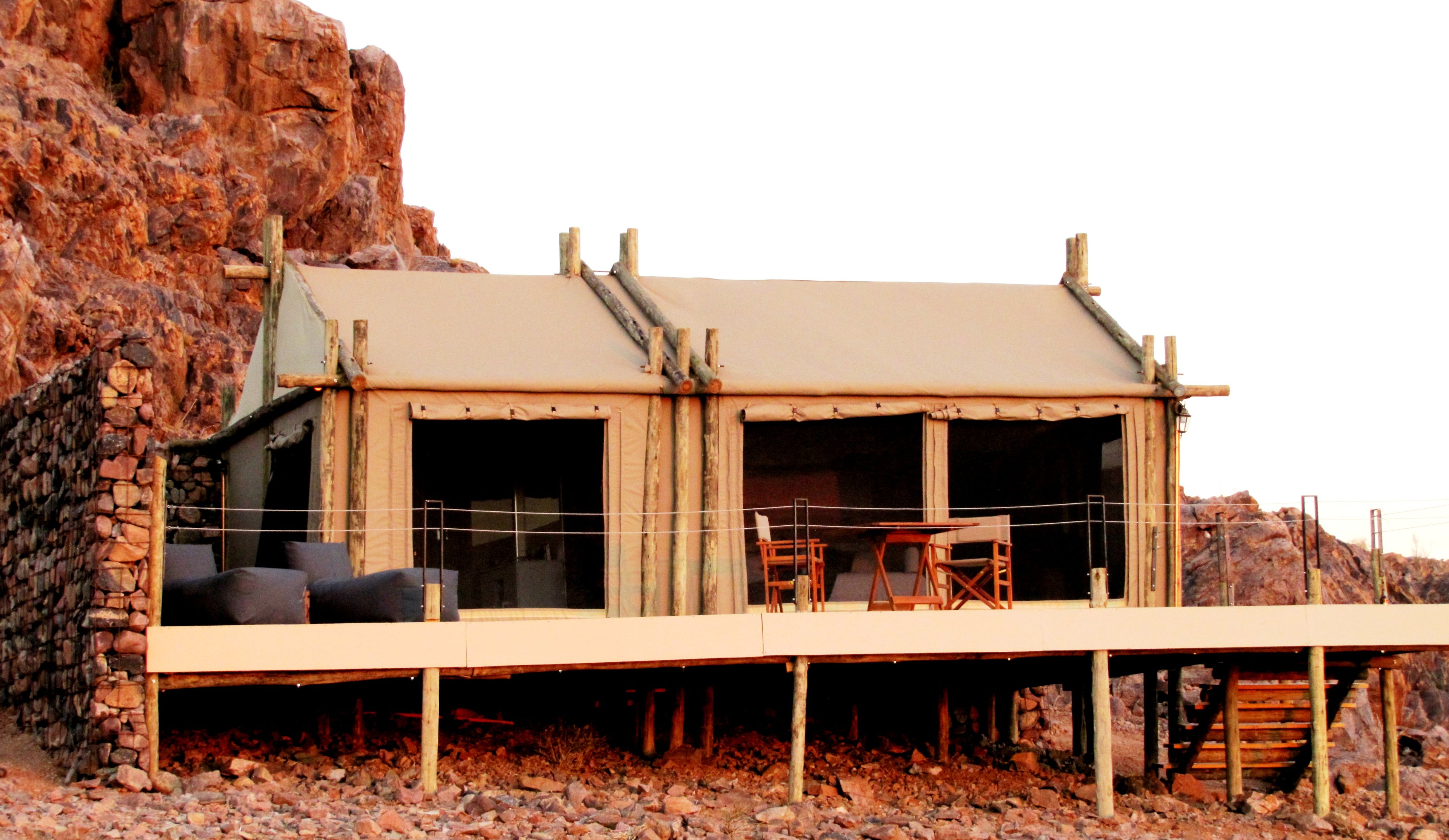 85 sqm Custom Tented Camp