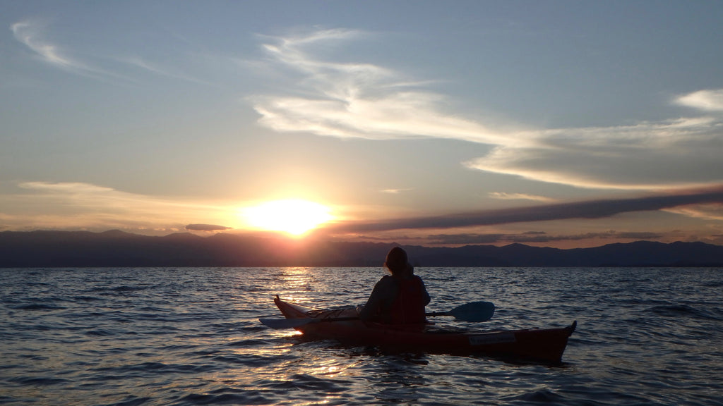 Kayaking on Lake Kivu