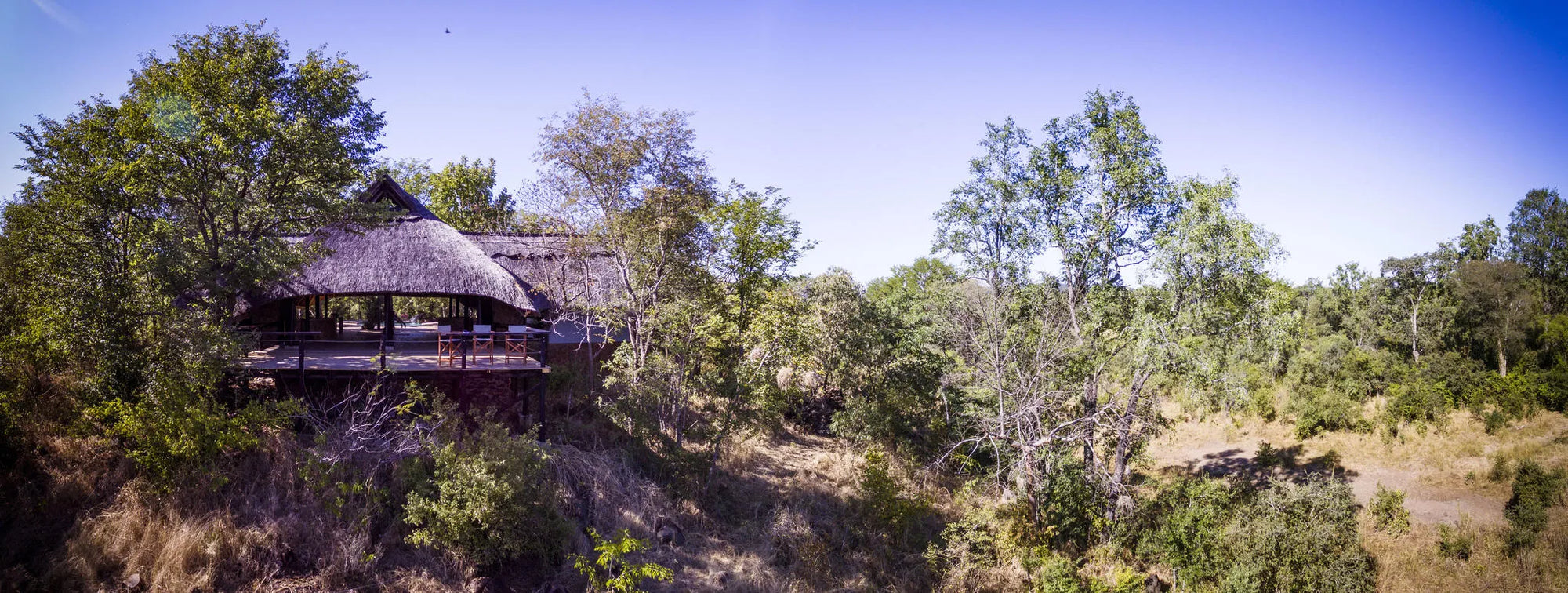 Masuwe Lodge - Main Lodge at Masuwe Lodge, Victoria Falls (Zimbabwe), Zimbabwe.