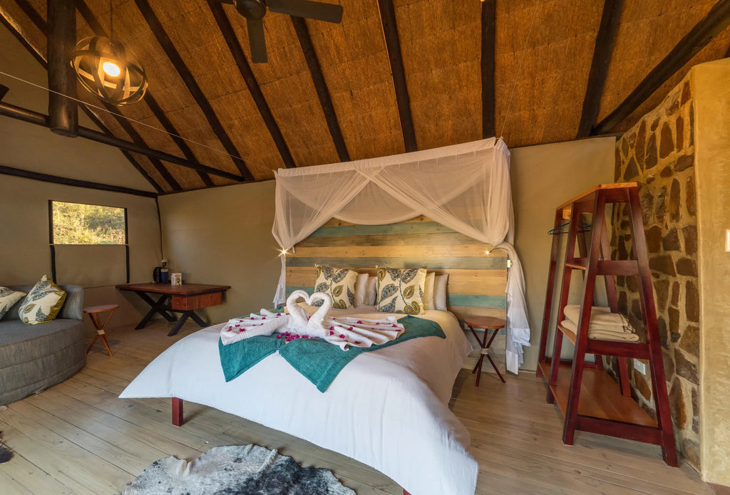 The Hideaway Chalet - Masuwe Lodge at Masuwe Lodge, Victoria Falls (Zimbabwe), Zimbabwe.