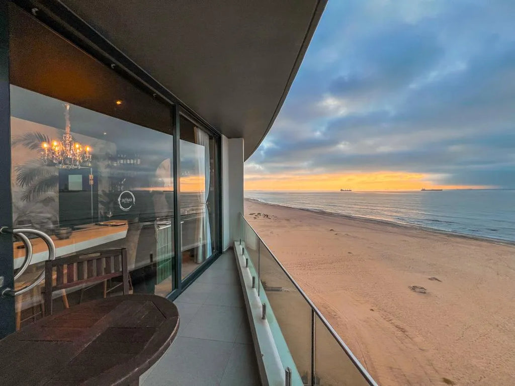 SkyBar on the 6th Floor at Bay View Resort Hotel Namibia, Walvis Bay, Namibia.