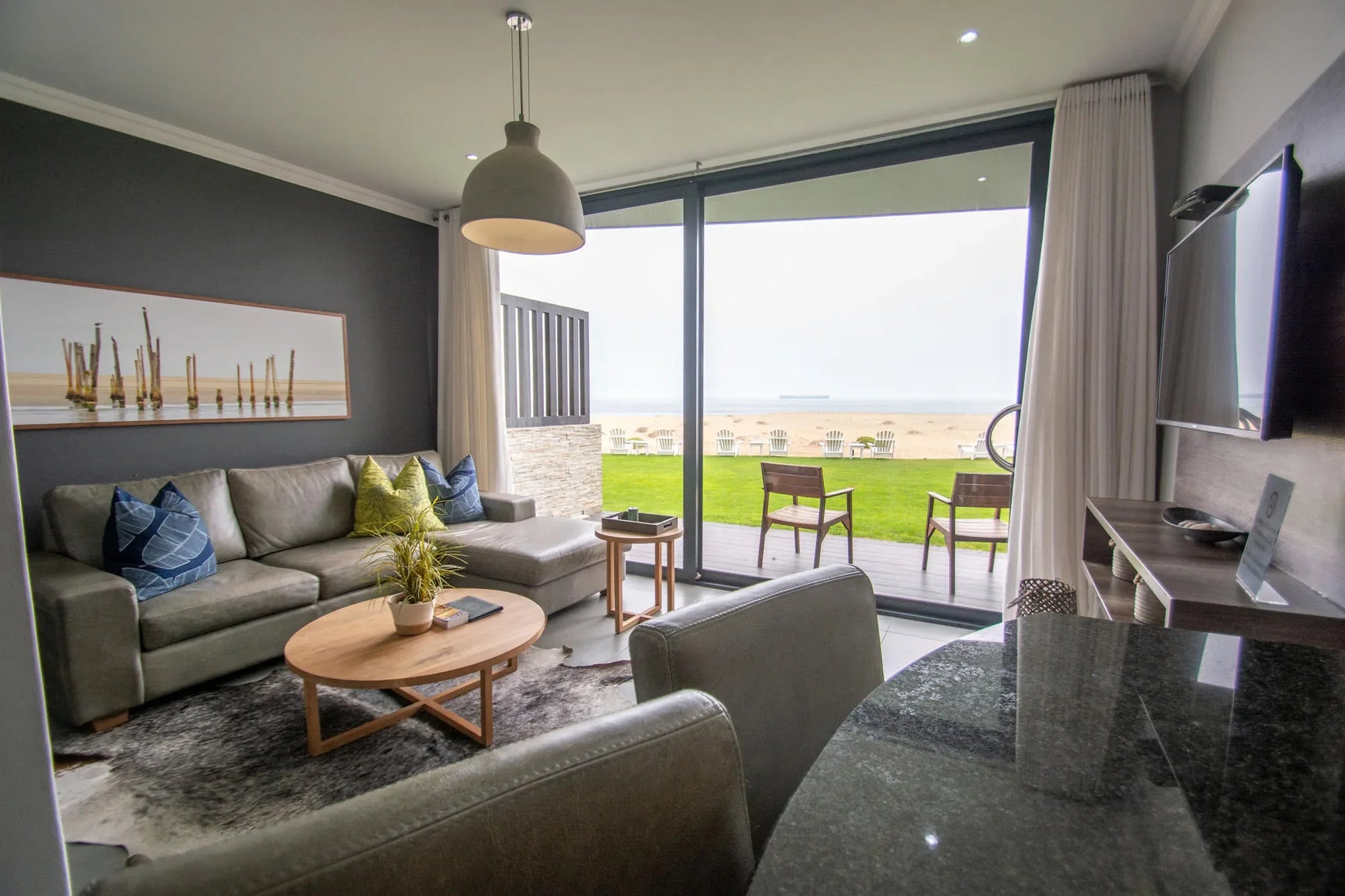 Ground floor unit at Bay View Resort Hotel Namibia, Walvis Bay, Namibia.