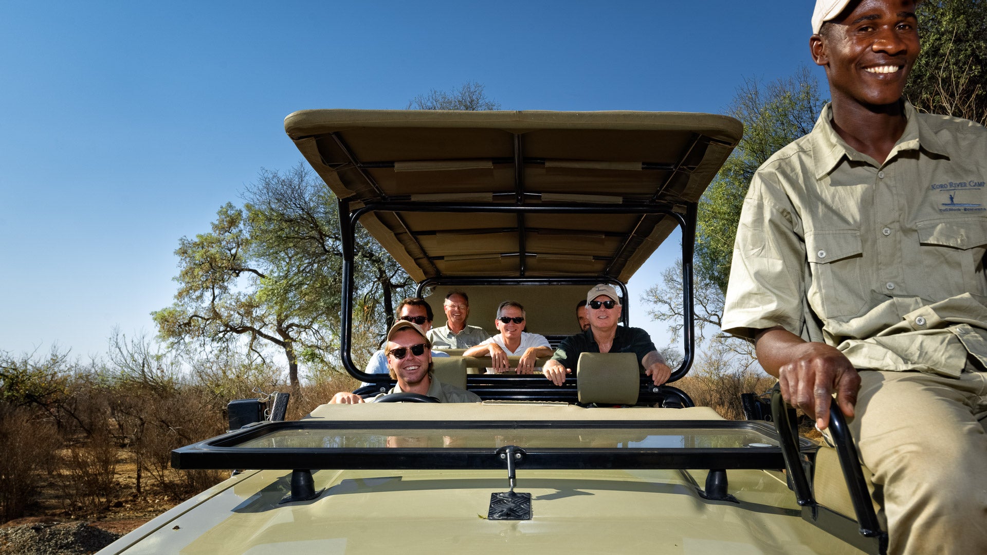 Guided Game Drives, Walks and Cycling 