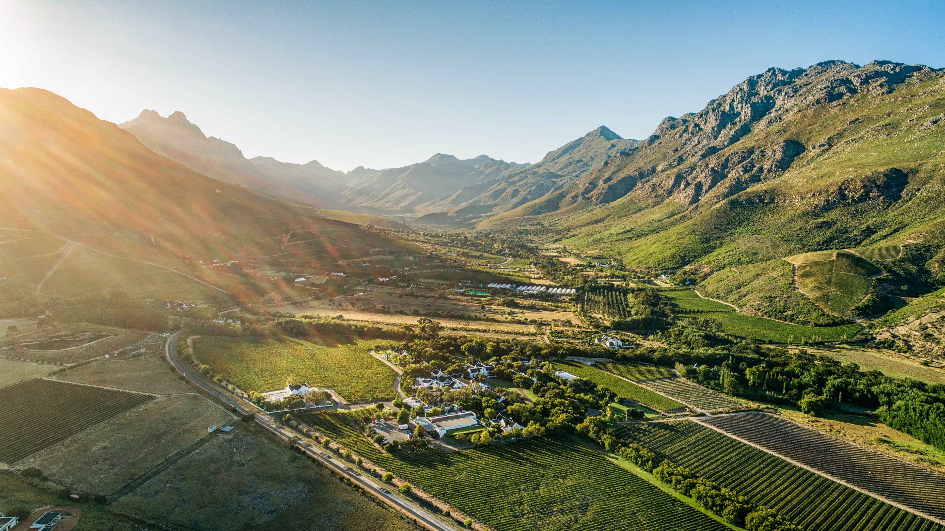 Aerial view of the Estate