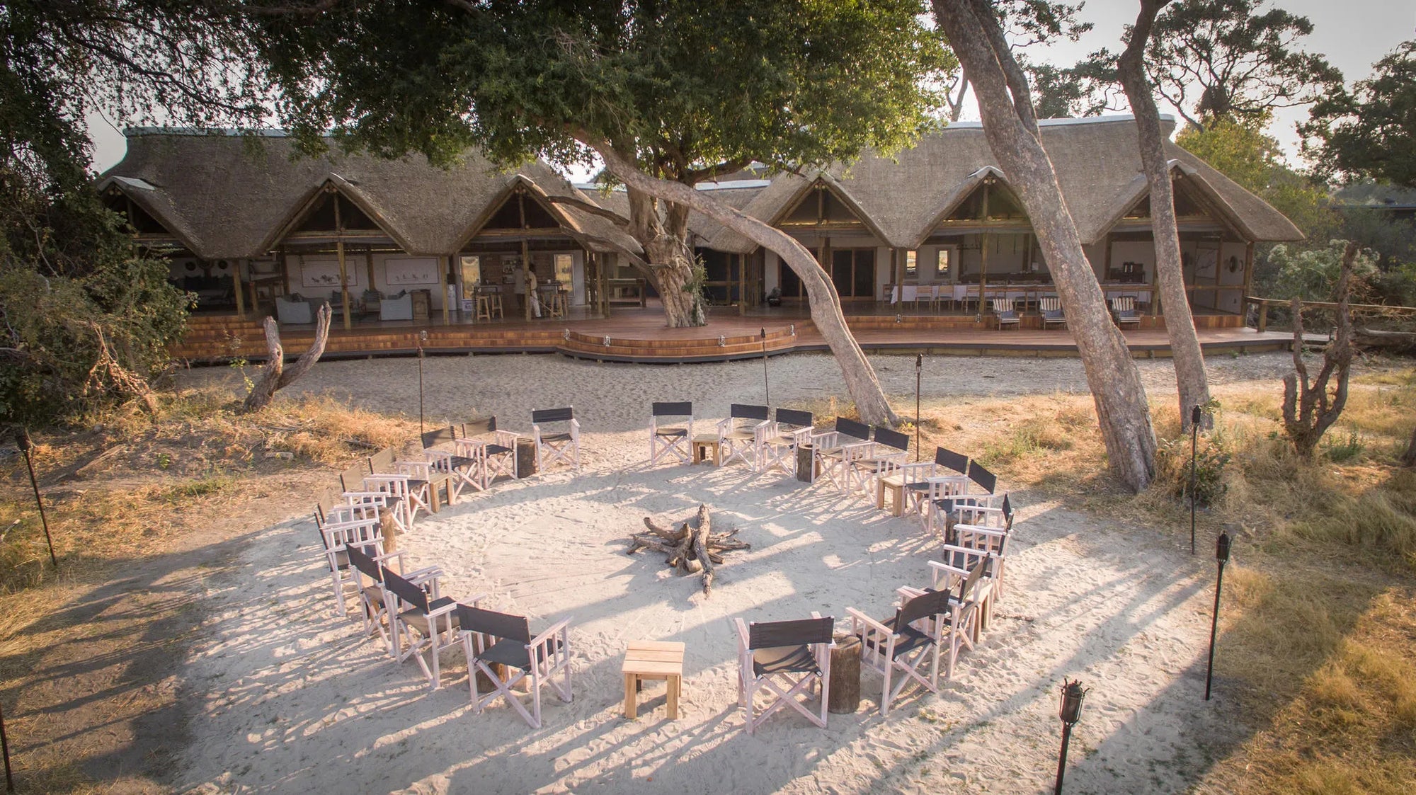 Splash Camp at Splash , Private Kwara Reserve, Botswana.