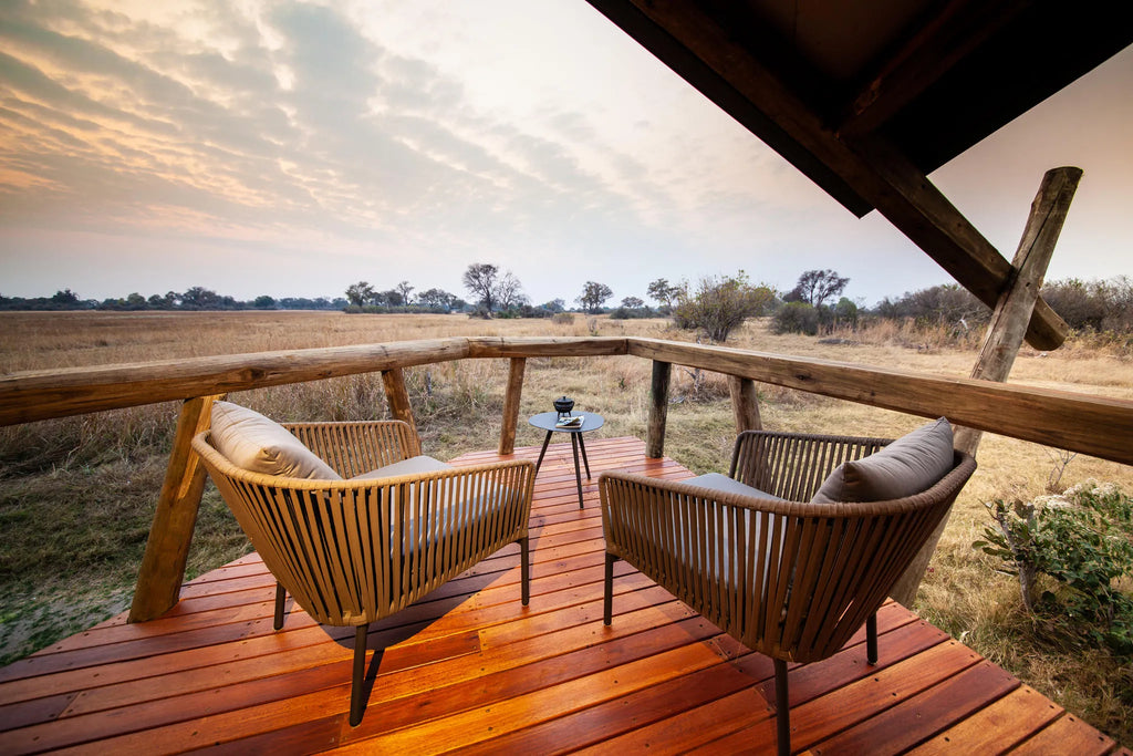 Splash Camp at Splash , Private Kwara Reserve, Botswana.