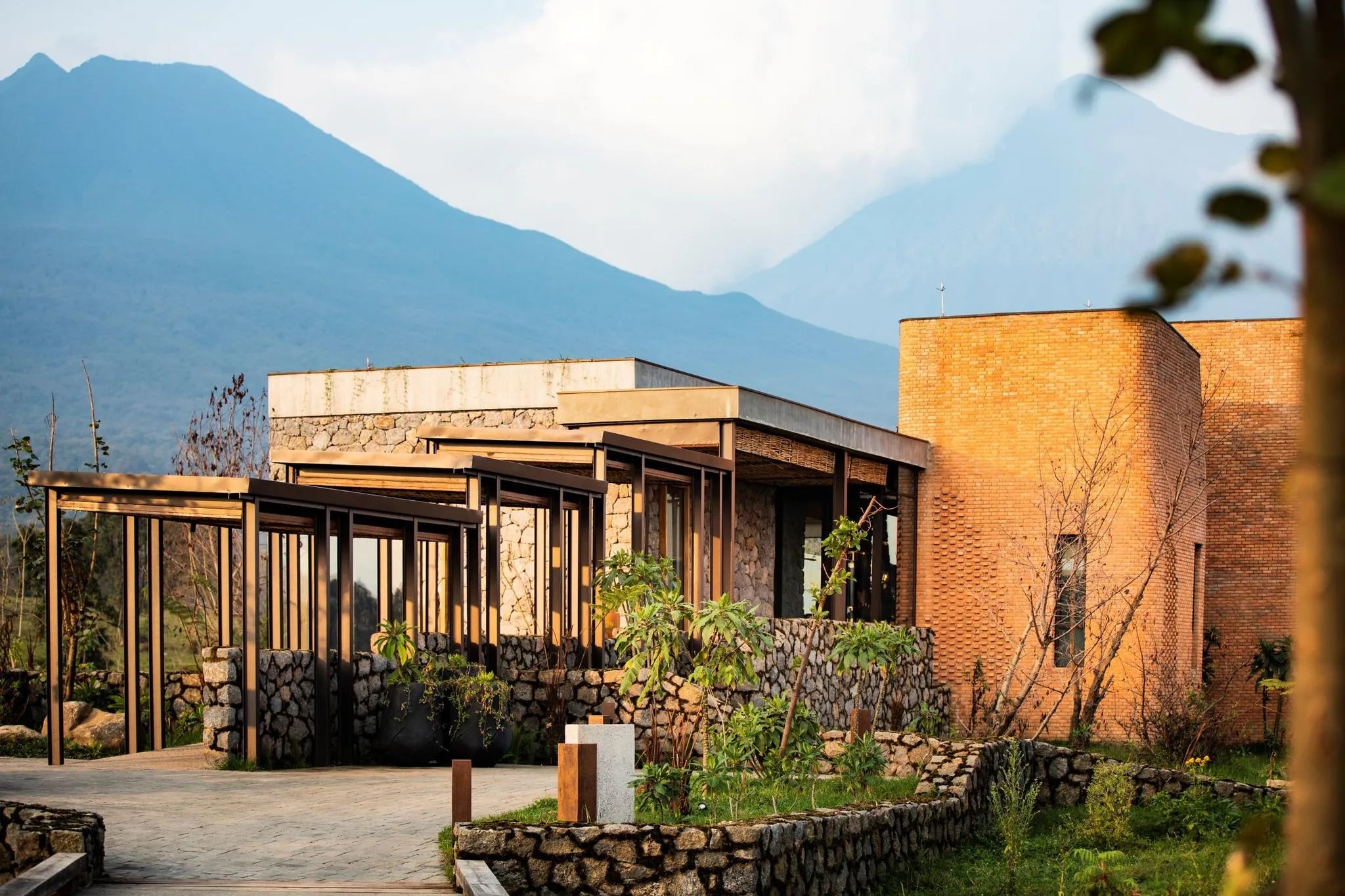 Singita Kwitonda Lodge - Suite Exterior at Singita Kwitonda Lodge, Volcanoes National Park, Rwanda.