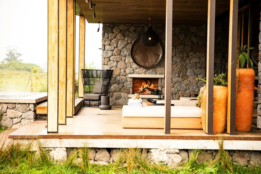 Singita Kwitonda Lodge - Suite Exterior at Singita Kwitonda Lodge, Volcanoes National Park, Rwanda.