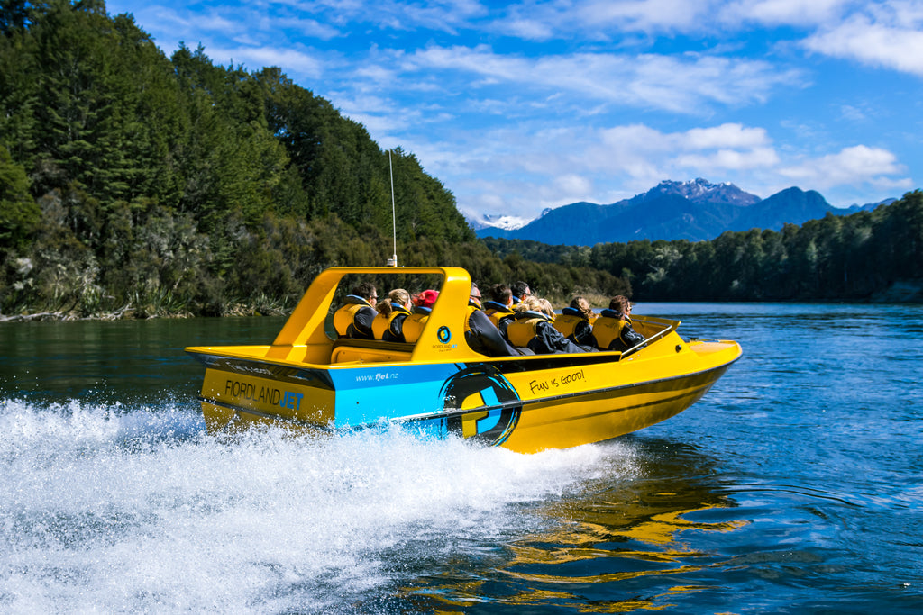 Fiordland Jet on the River