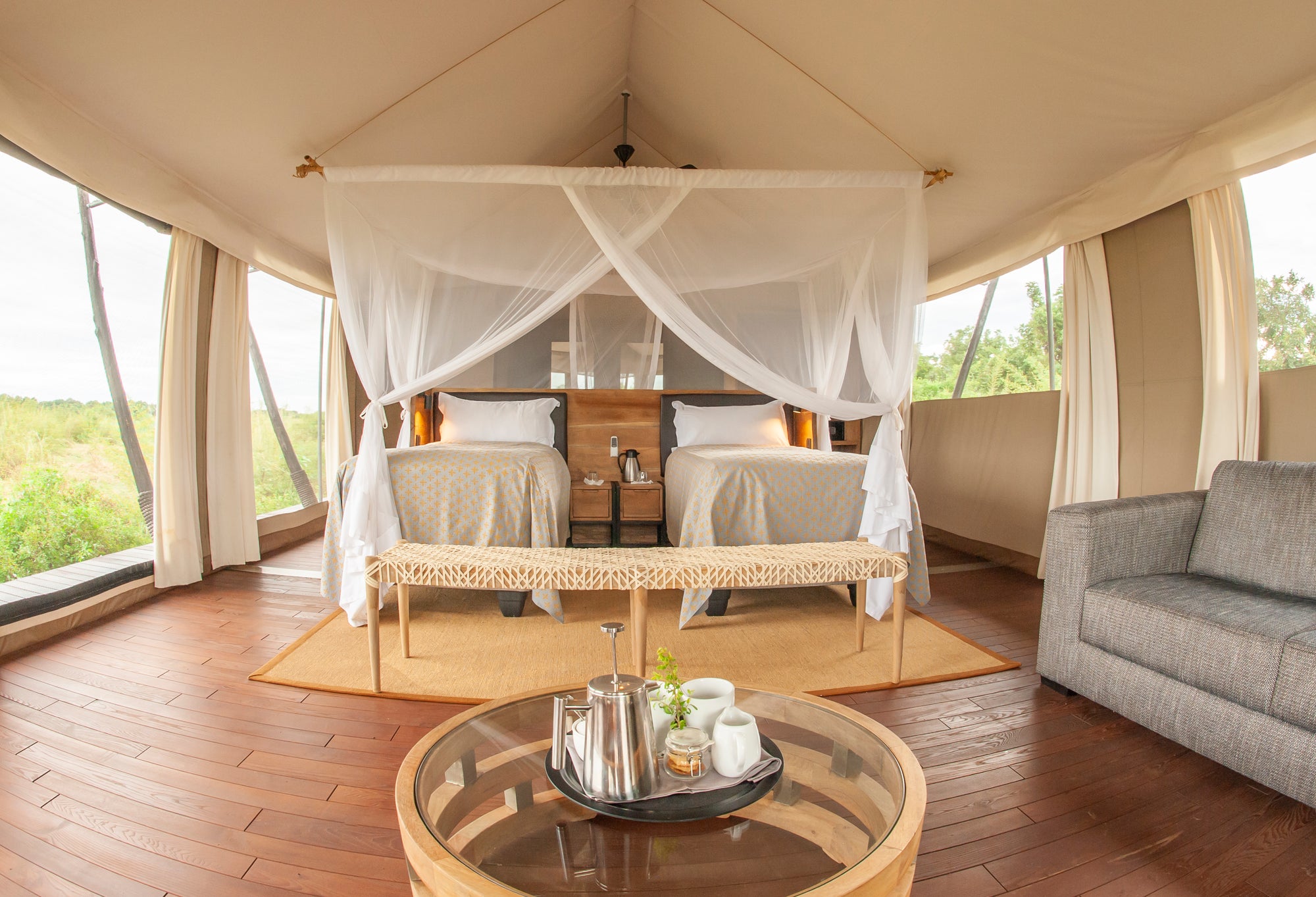 Luxury Double / Twin Tented Suite