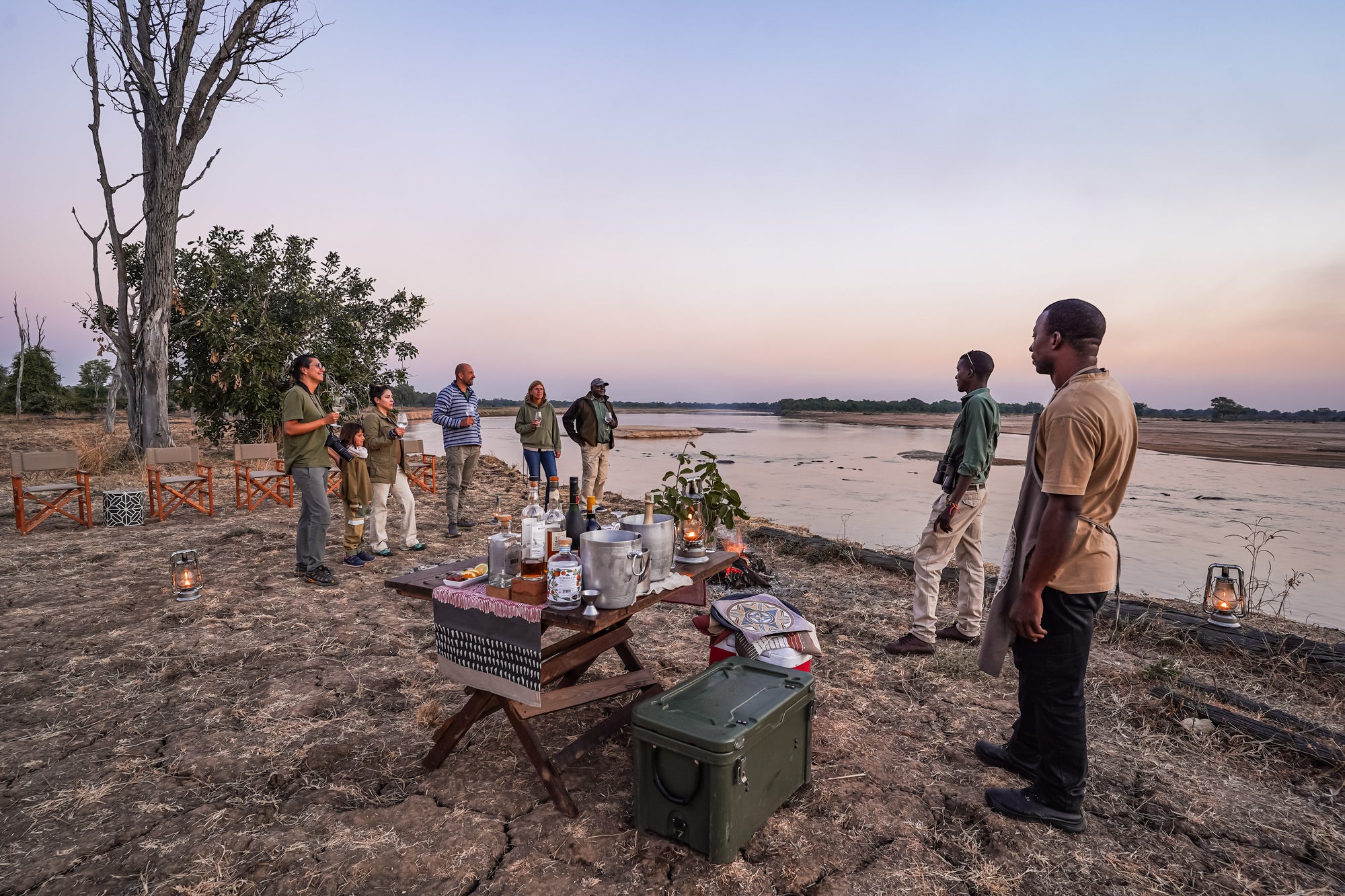 Afternoon Game Drive followed by Sundowner time and Night drive