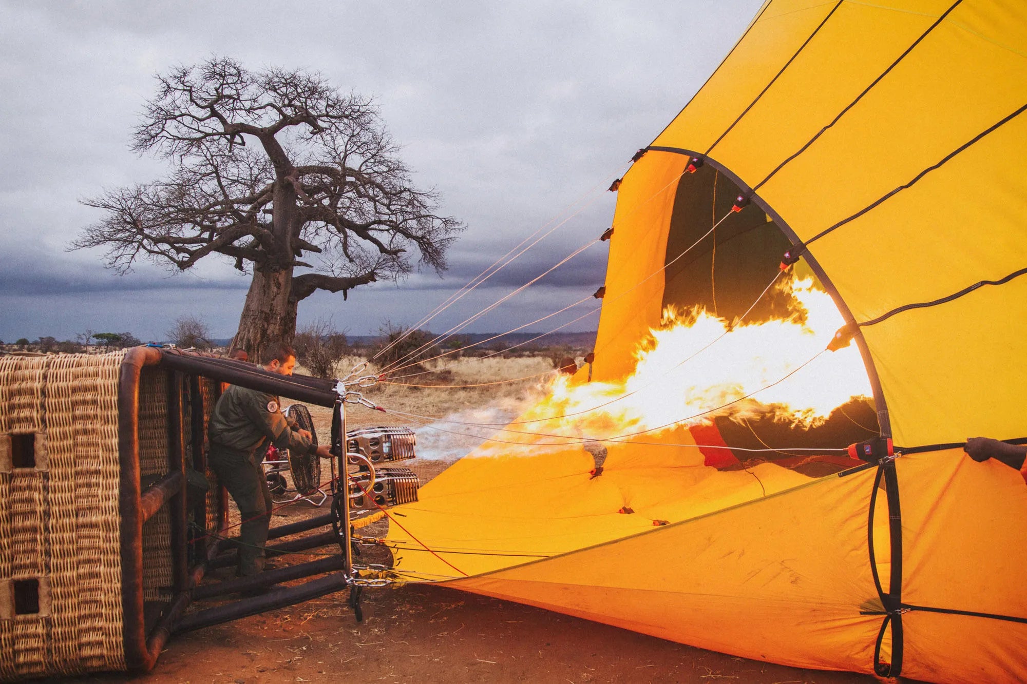 Hot air balloon trips
