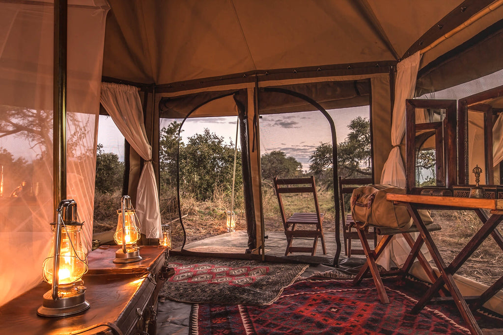 Barclay Stenner's Famous Hexagon Tent