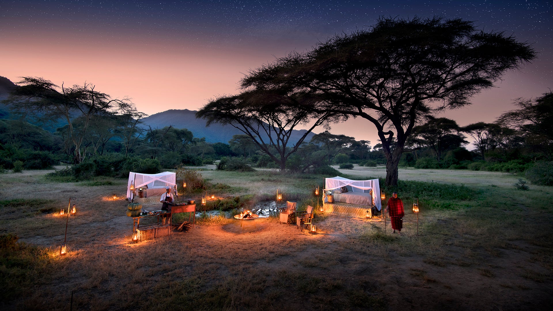 A sleepout under the stars (Additional Cost)