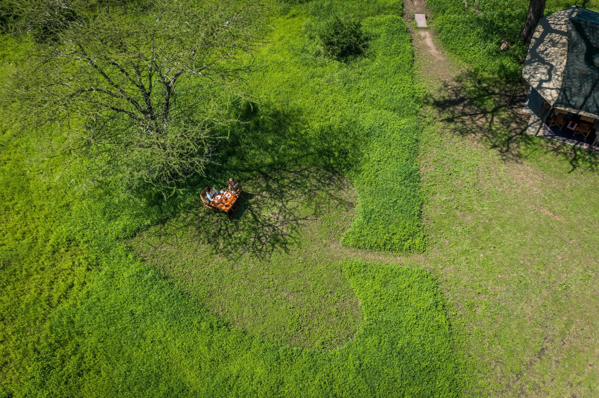 Lemala Mara Mobile Tented Camp at Lemala Mara Mobile Tented Camp, Northern Serengeti, Tanzania.