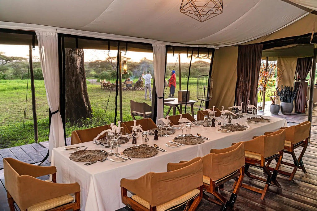 Lemala Mara Mobile Tented Camp at Lemala Mara Mobile Tented Camp, Northern Serengeti, Tanzania.