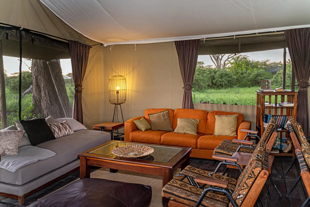 Lemala Mara Mobile Tented Camp at Lemala Mara Mobile Tented Camp, Northern Serengeti, Tanzania.