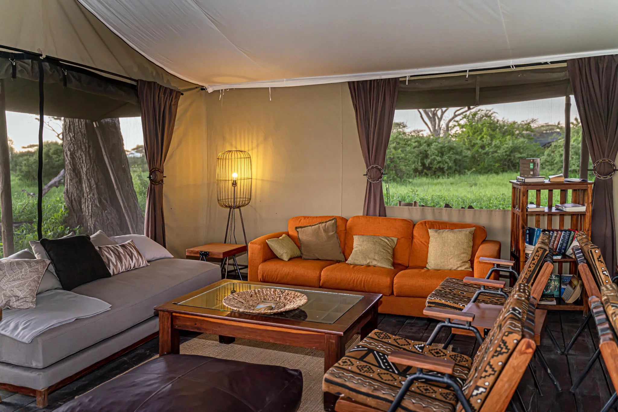 Lemala Mara Mobile Tented Camp at Lemala Mara Mobile Tented Camp, Northern Serengeti, Tanzania.