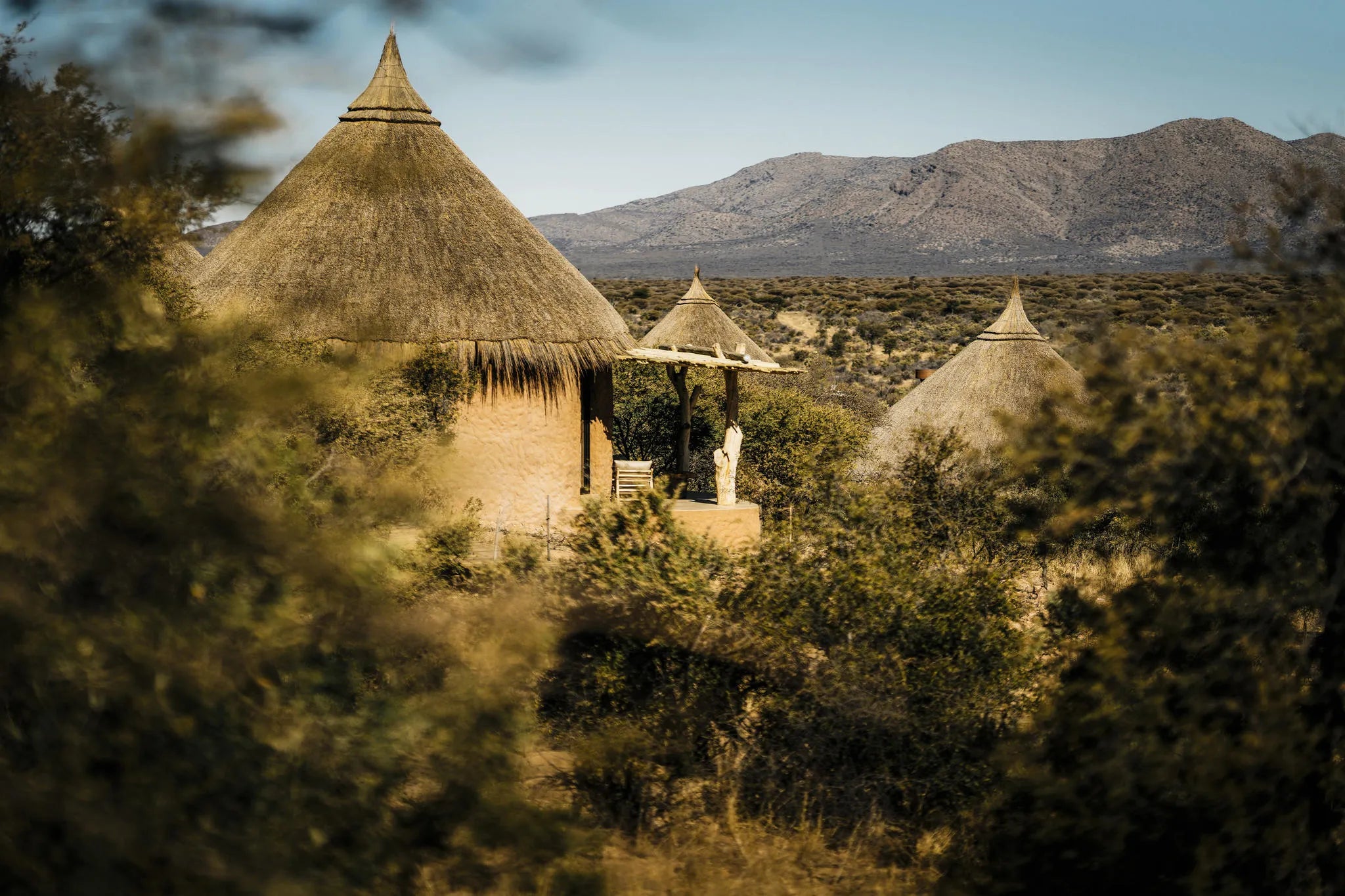 Lodge exterior at Zannier Omaanda, Zannier Reserve, Namibia.